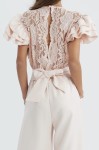 tüdrukute jumpsuit, pidulik jumpsuit, elegantne tüdrukute rõivas, roosa jumpsuit tüdrukutele, tüdrukute pidulik riietus, mugav jumpsuit tüdrukutele, Beatrice jumpsuit