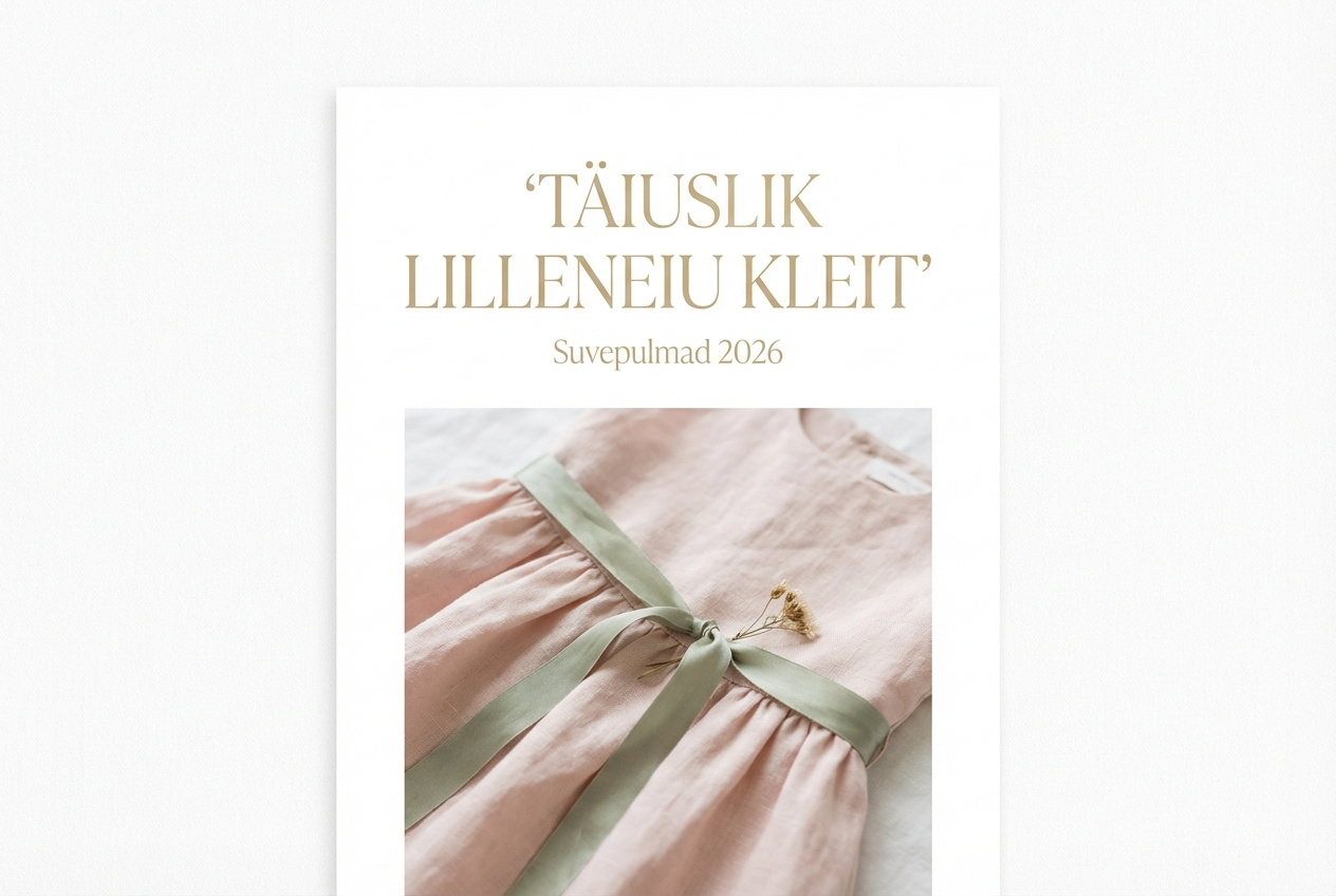 Lilleneiu kleidi valimine 2026. aasta suvepulmadeks: täielik juhend vanematele